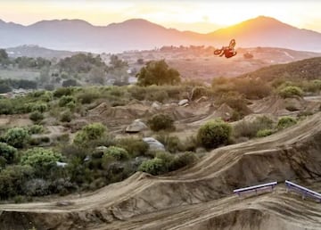 El jardín de los sueños de cualquier piloto de FMX.