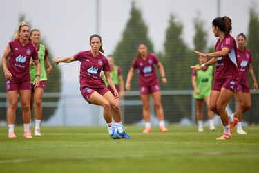 Patri se entrena con La Roja tras 21 meses de ausencia