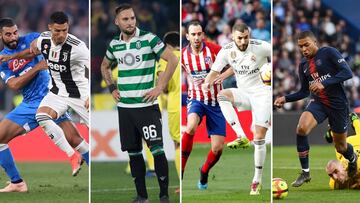 PSG, Madrid, Atlético, Juventus... grandes ya de vacaciones en liga