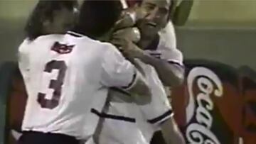 El gol de Ferrero por Colo Colo ante Flamengo cumple 21 años
