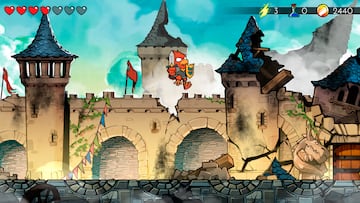 Captura de pantalla - Wonderboy: The Dragon's Trap (NSW)