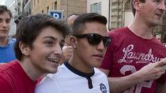 Alexis llega lesionado de Chile