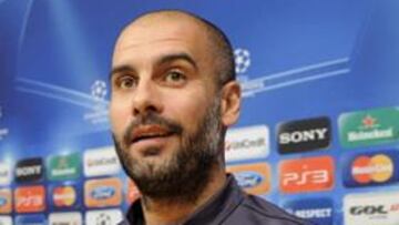 Guardiola: "Importantes son Merkel, Sarkozy y el euro"