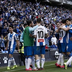 El Espanyol no tenía tan cerca la permanencia desde octubre