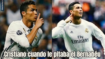 Los pitos en el Bernabéu y la derrota del Barça, protagonistas de los memes de la jornada