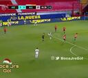 Cardona hizo magia en el descuento, así ganó Boca