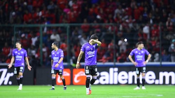 Anderson Duarte of Mazatlan during the 11th round match between Toluca and Mazatlan FC as part of the Liga BBVA MX, Torneo Apertura 2025 at Nemesio Diez Stadium, on September 27, 2025 in Toluca, Estado de Mexico, Mexico.