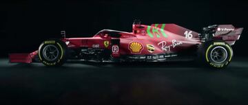 Así es el Ferrari SF21 de Carlos Sainz y Charles Leclerc