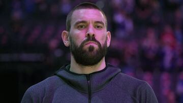 Marc Gasol, durante un partido de la NBA con Toronto Raptors. El p&iacute;vot espa&ntilde;ol ha fichado con Los Angeles Lakers para la temporada 2020-21