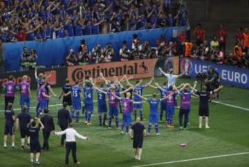 La inmensa alegr¨ªa de Islandia por el hist¨®rico pase a cuartos