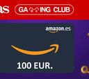 Gana cheques regalo para Amazon mientras juegas GRATIS a más de 180 juegos en AS GAMING CLUB ¡Entra y gana!