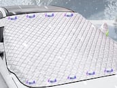 Así es el protector de parabrisas con imanes que mantiene tu coche a salvo del hielo, la lluvia y los rayos del sol