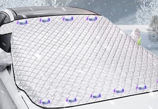 Así es el protector de parabrisas con imanes que mantiene tu coche a salvo del hielo, la lluvia y los rayos del sol