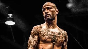 Sergio Blanco durante un combate.