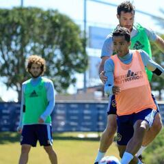Giovani Dos Santos reaparece en entrenamientos del Galaxy