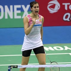 Carolina Marín remonta ante Gao Fangjie y pasa a cuartos