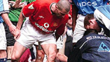 <b>PERDÓN</b>. El City ha decidido no iniciar acciones legales sobre Roy Keane pese a que éste declaró que la entrada de la imagen a Haaland "fue un acto de venganza".