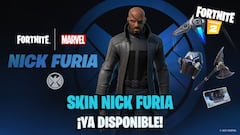 Fortnite: skin Nick Furia de Marvel ya disponible; precio y contenidos