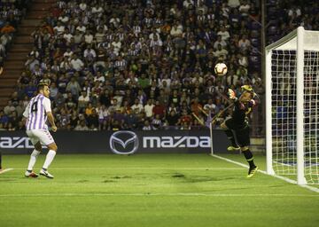 Sobre este césped se jugó el Real Valladolid-Barcelona