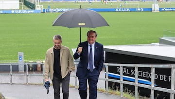 La Real Sociedad hace su primer entrenamiento de pretemporada en Zubieta a las órdenes de Sergio Francisco como nuevo entrenador 