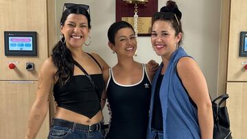 “Después de 9 meses, 8 quimios y una operación, aquí estoy tocando la campana de la libertad”