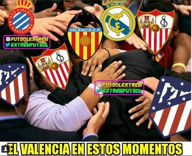 Los memes del Valencia-Barcelona