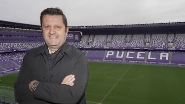 VALLADOLID 07-11-2023 PHOTOGENIC/SERGIO BORJA Imágenes de la entrevista al director deportivo Del Real Valladolid, Domingo Catoira.