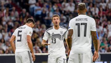 Hummels, M&uuml;ller y Boateng