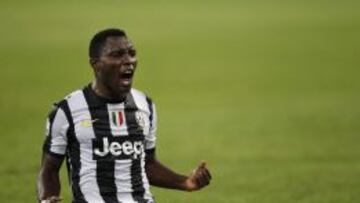 Asamoah, jugador de la Juventus.