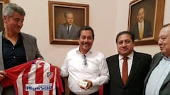 Atlético: reunión con dirigentes del club mexicano San Luis Potosí