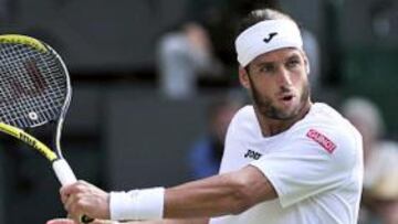 <b>DESDE WIMBLEDON.</b> Feliciano llega a la Copa Davis después de su buen papel en la hierba de Wimbledon.