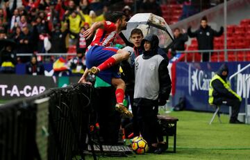 Diego Costa celebra el 2-0.