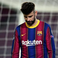 La discusión Piqué-Griezmann: "¡No, la concha de su madre tú...!"