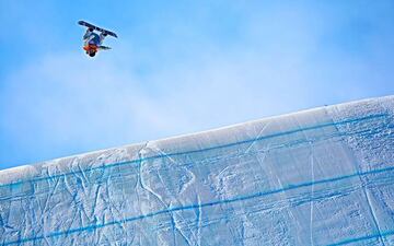 Redmond Gerard during the Snowboarding Men's Slopestyle Finals at Pheonix Snow Park in Pyeongchang-gun, South Korea today.