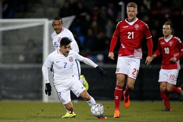 En el Portland Park de Aalborg, La Roja disputó su segundo partido de la era del colombiano Reinaldo Rueda como entrenador.