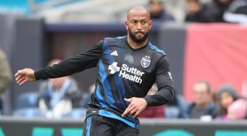 Víctor ‘Muma’ Bernárdez durante un juego con San José Earthquakes en la MLS.