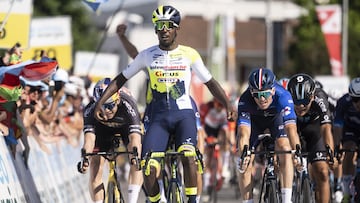 Girmay frena el ¨ªmpetu de Van Aert