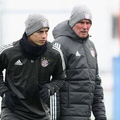 Heynckes: "Intuitivamente James hace cosas que otros no tienen"