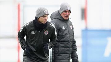 Jupp Heynckes habl&oacute; sobre la evoluci&oacute;n de James Rodr&iacute;guez en el Bayern M&uacute;nich