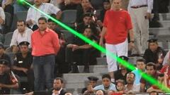 El láser en el fútbol: el rayo que no cesa