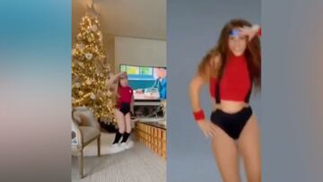 La hija de Rakitic triunfa en Instagram con su imitaci¨®n de Shakira