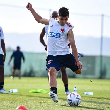 Colombia entrena en campo antes de enfrentar a Arabia Saudita
