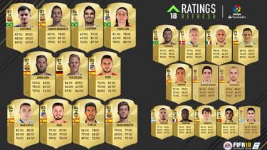 FIFA 18: Actualización de ratings en jugadores de LaLiga