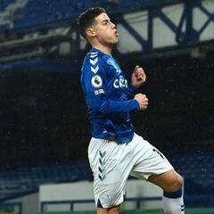 James y Mina, 10 partidos para meter a Everton en Europa