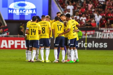 Millonarios perdió 3-0 ante Flamengo en su visita al estadio Maracaná por la sexta fecha de la fase de grupos de la Copa Libertadores.