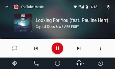 YouTube Music ya se puede escuchar desde Android Auto