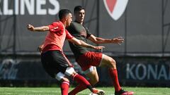 Amistoso de River en Ezeiza