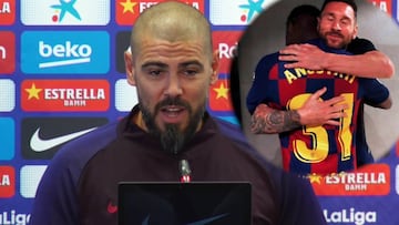 Valdés reveló por qué la nueva joya del Barça debutó con la '31'