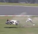 Terrible accidente de Stoner en Suzuka: sufre dos fracturas