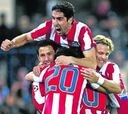 El Atlético remontó fuera dos veces de diez rondas